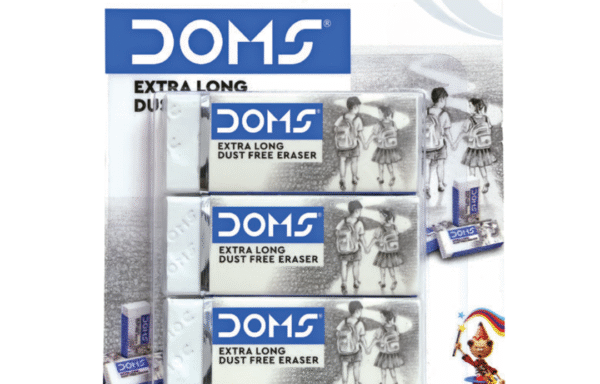 DOMS Extra Long Dust Free Eraser Pack of 3