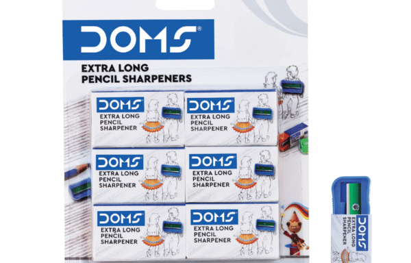 DOMS Extra Long Pencil Sharpener – Pack of 6