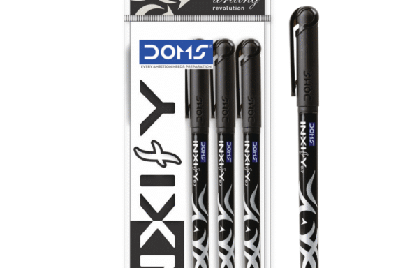 DOMS INXIFY Ball Pen (Black Ink) – Pack of 5
