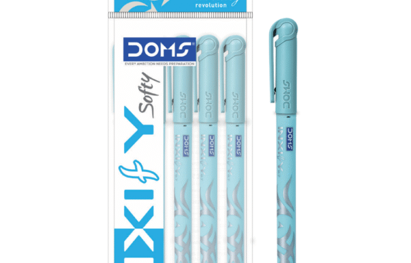 DOMS Inxify Softy Ball Pen (Blue Ink) – Pack of 5