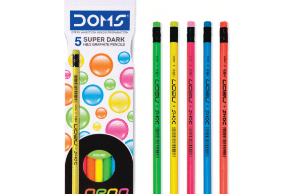 DOMS Neon Pencils – Pack of 5