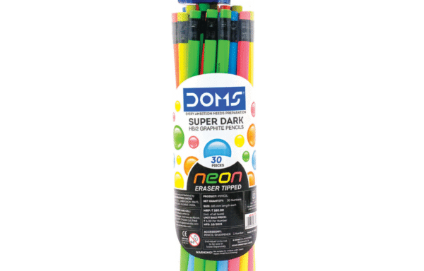 DOMS Neon Pencils – Jar of 30