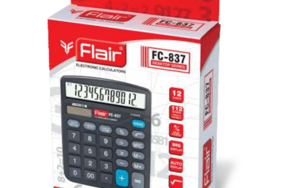 Flair FC-837 Desktop Calculator